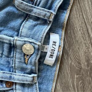 RE/DONE Blue Denim Jeans